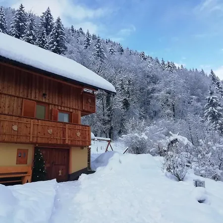 Dom wakacyjny Pocitniska Hiska Kasta Luče